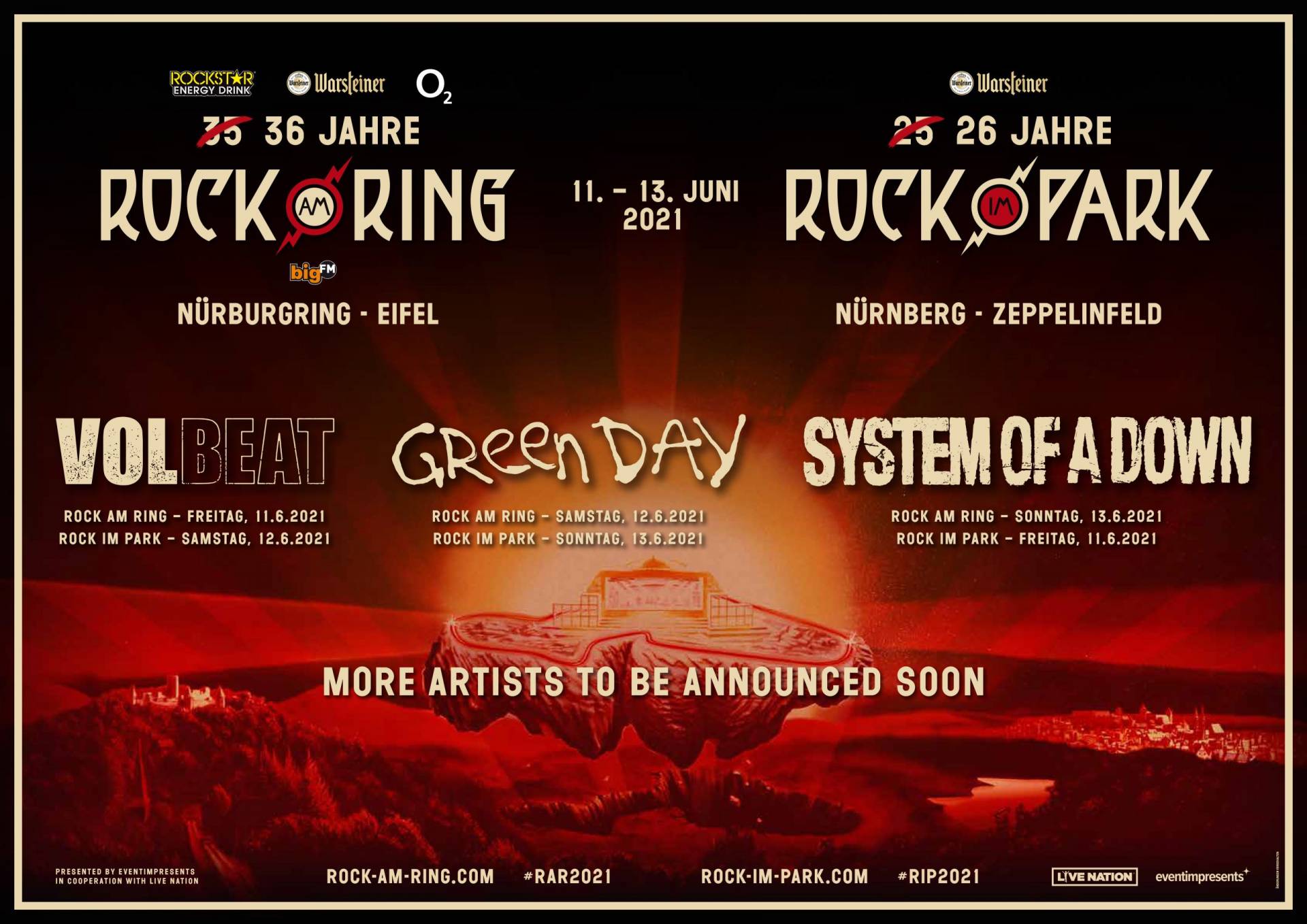 Rock am Ring & Rock im Park 2021